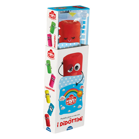 Espositore 50 Didò Didottini pasta modellabile 5 colori assortiti F363500